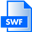 SWF File Extension Icon 32x32 png